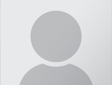 Default gray person icon on white background.